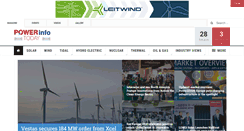 Desktop Screenshot of powerinfotoday.com